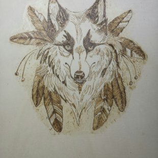 loup format A4 60 FRS 60 EURO