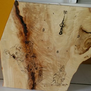 horloge panda format A3 140 frs 240euro