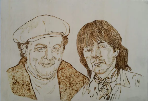 COLUCHE RENAUD format A4 80 frs 80 euro